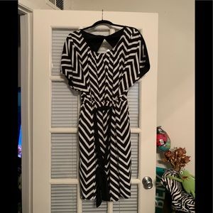 Lane Bryant 22/24 Black and White Dress